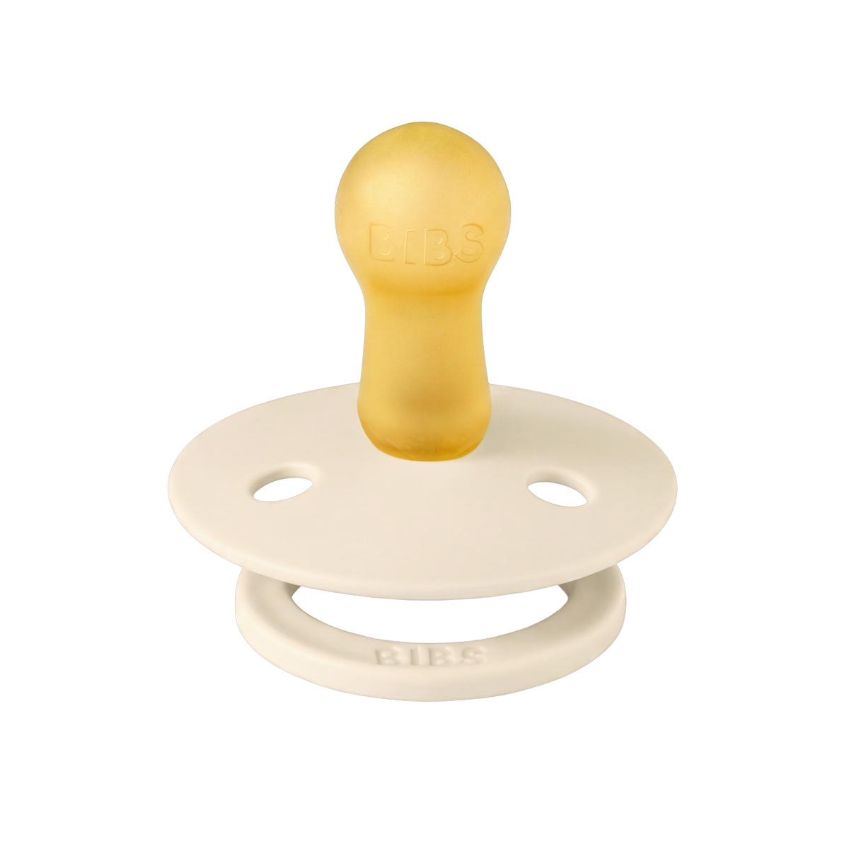 STUDIO Colour Pacifier Polka - Ivory/Tango