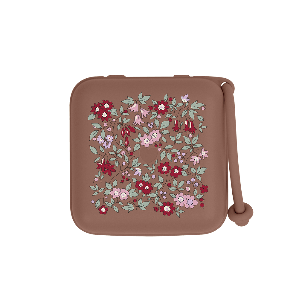 BIBS x LIBERTY Pacifier Box - Chamomile Lawn Woodchuck - BIBS