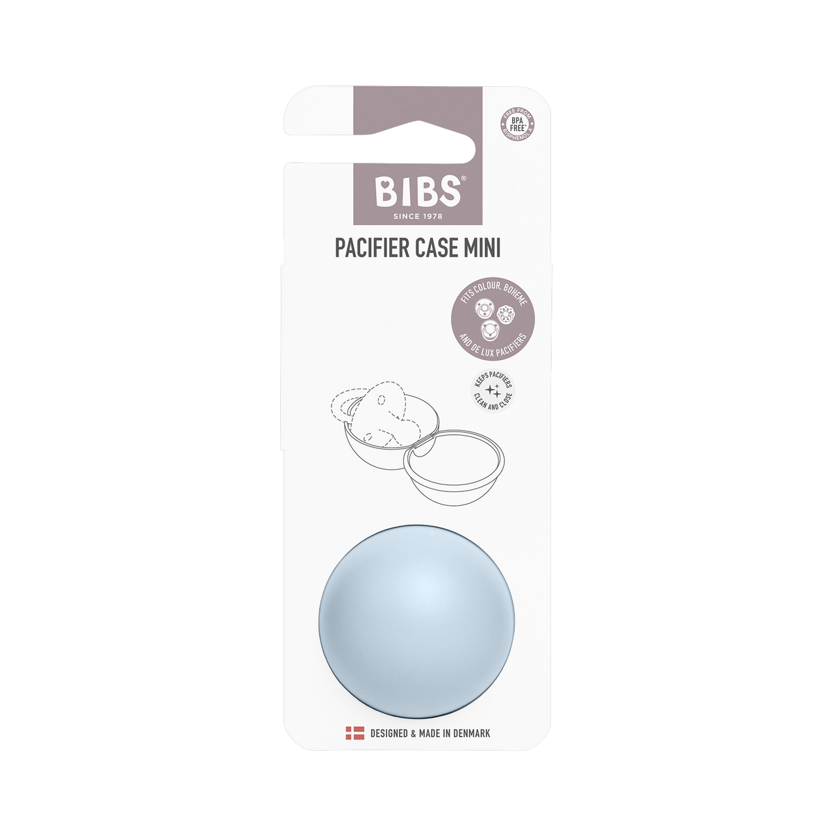 Pacifier Case Mini - Baby Blue