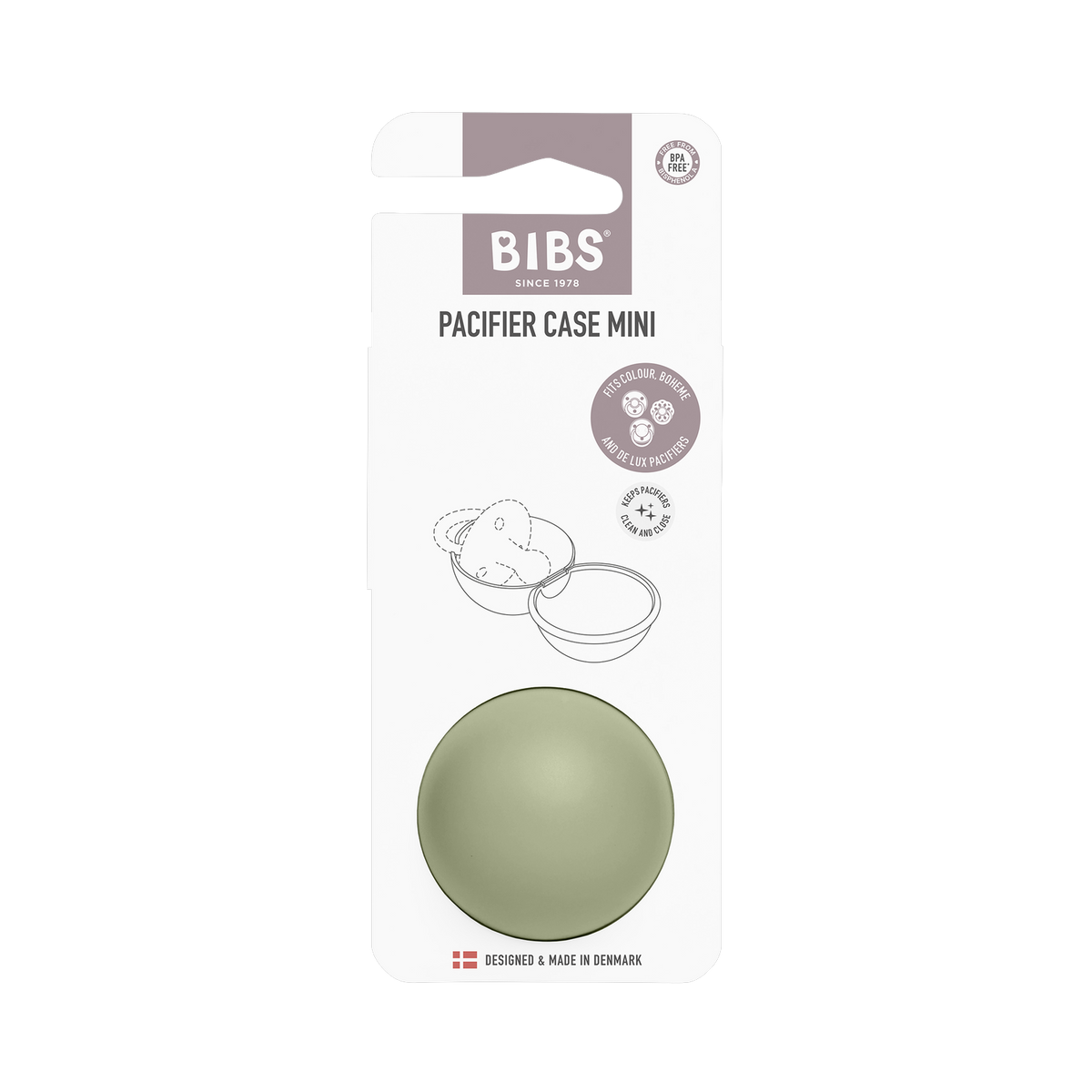 Pacifier Case Mini - Sage