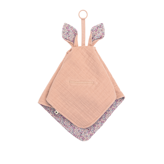 BIBS x LIBERTY Cuddle Cloth Kangaroo Eloise - Blush