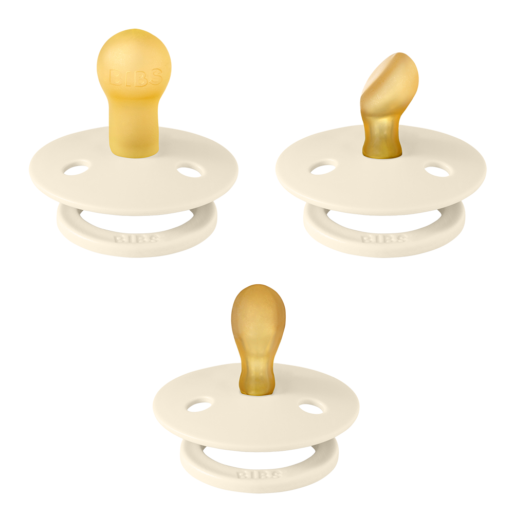 BIBS x LIBERTY Try-It Collection 3 Pack Eloise - Ivory
