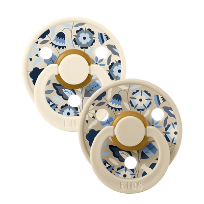 BIBS x LIBERTY Colour 2 Pack Bobo - Ivory Mix