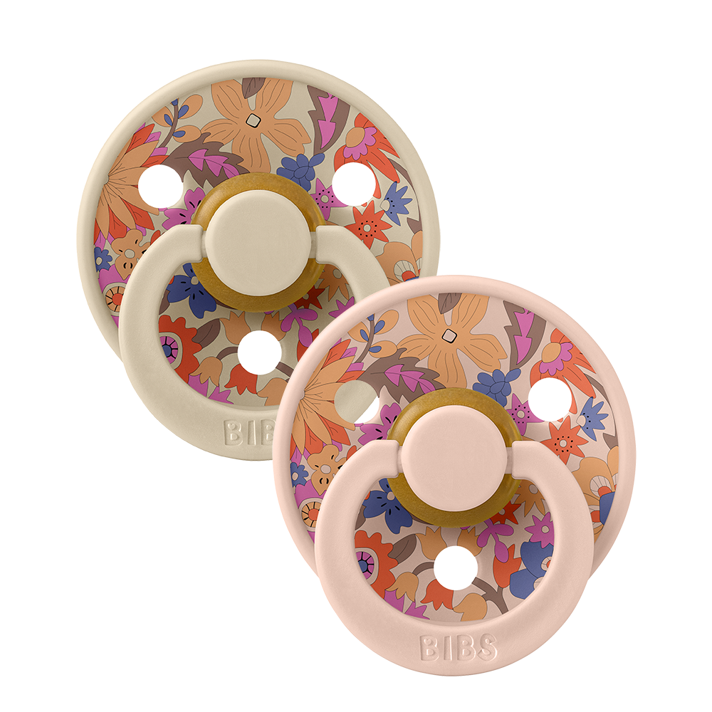 BIBS x LIBERTY Colour 2 Pack June Blossom - Blush Mix
