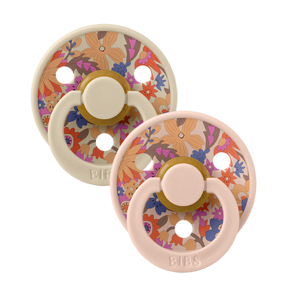 BIBS x LIBERTY Colour 2 Pack June Blossom - Blush Mix