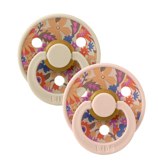 BIBS x LIBERTY Colour 2 Pack June Blossom - Blush Mix