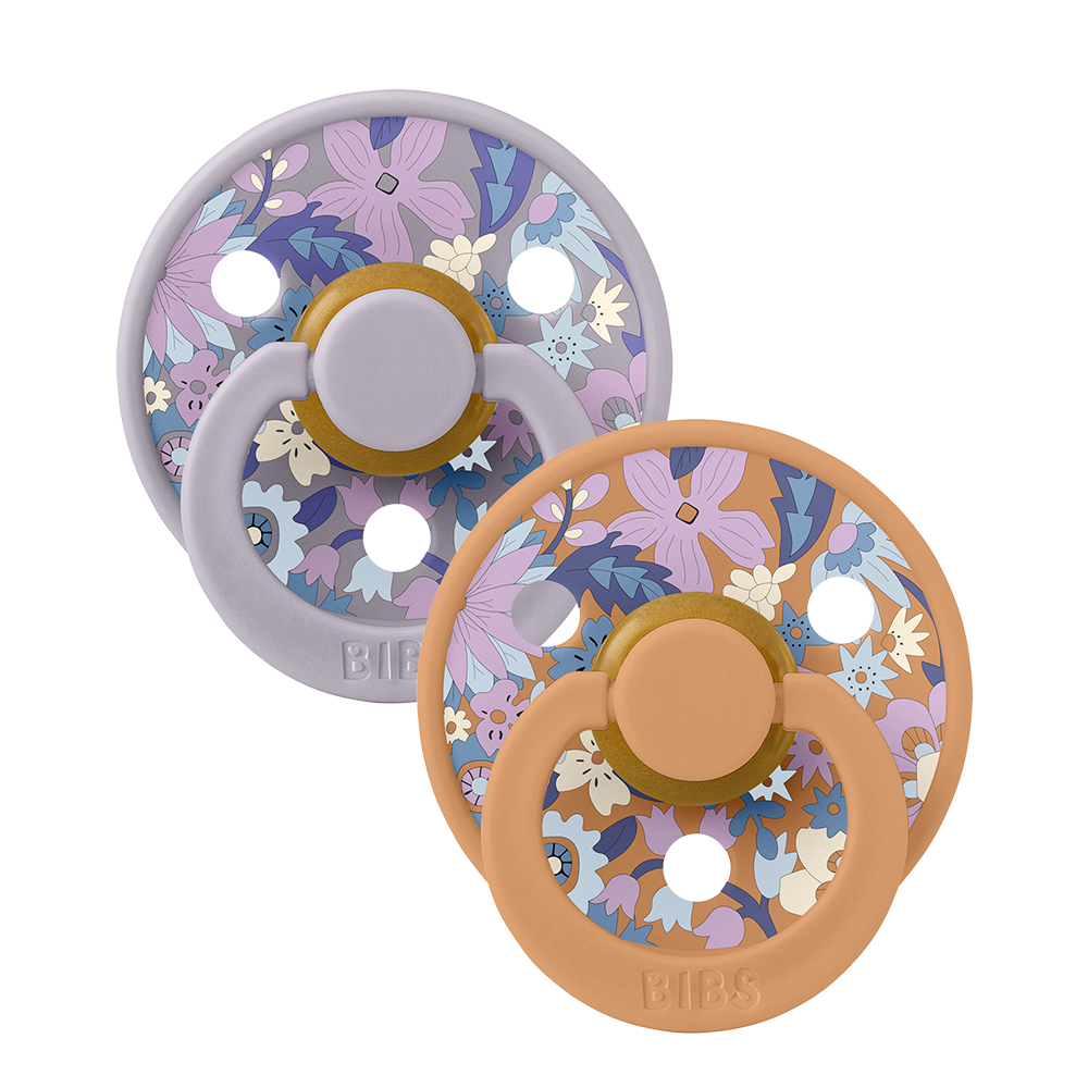 BIBS x LIBERTY Colour 2 Pack June Blossom - Pumpkin Mix