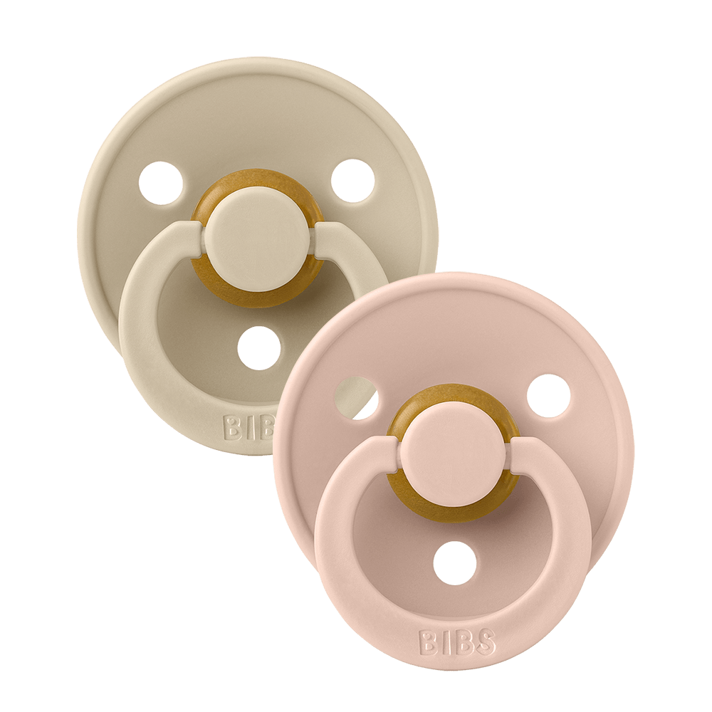 BIBS Colour 2 PACK Vanilla/Blush - BIBS EU