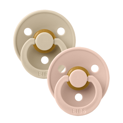 BIBS Colour 2 PACK Vanilla/Blush - BIBS EU