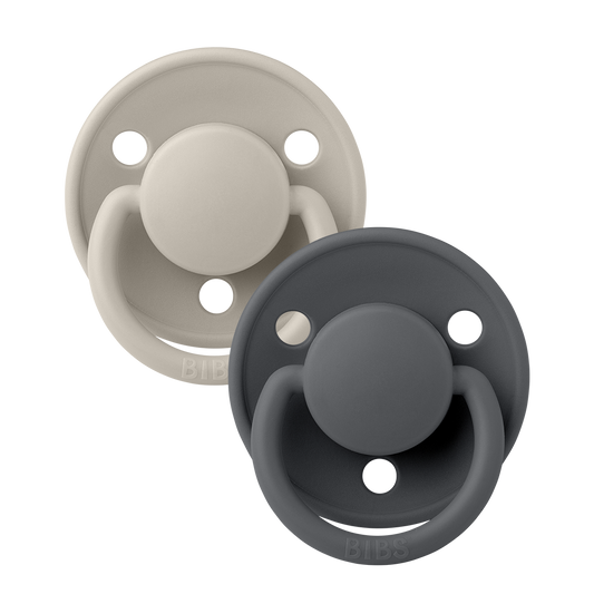 De Lux 2 PACK - Sand/Iron - BIBS