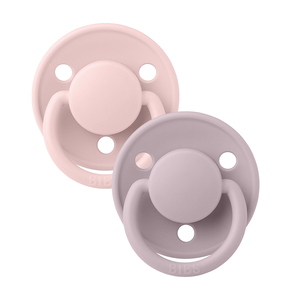 De Lux 2 PACK - Blossom/Dusky Lilac - BIBS