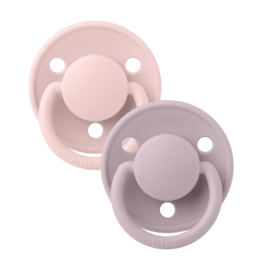 De Lux 2 PACK - Blossom/Dusky Lilac - BIBS