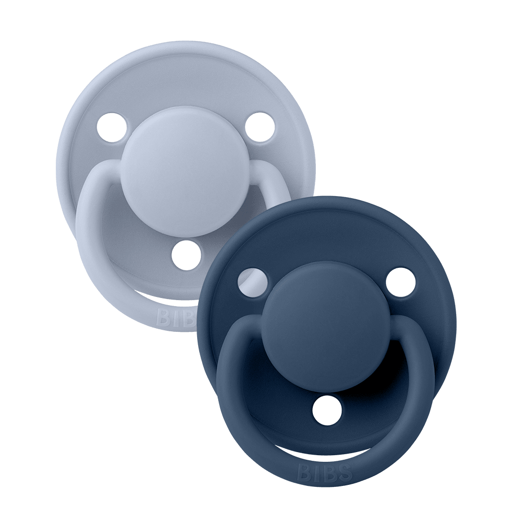 De Lux 2 PACK - Dusty Blue/Steel Blue - BIBS