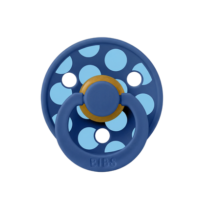 STUDIO Colour Pacifier Polka - Cornflower/Breeze