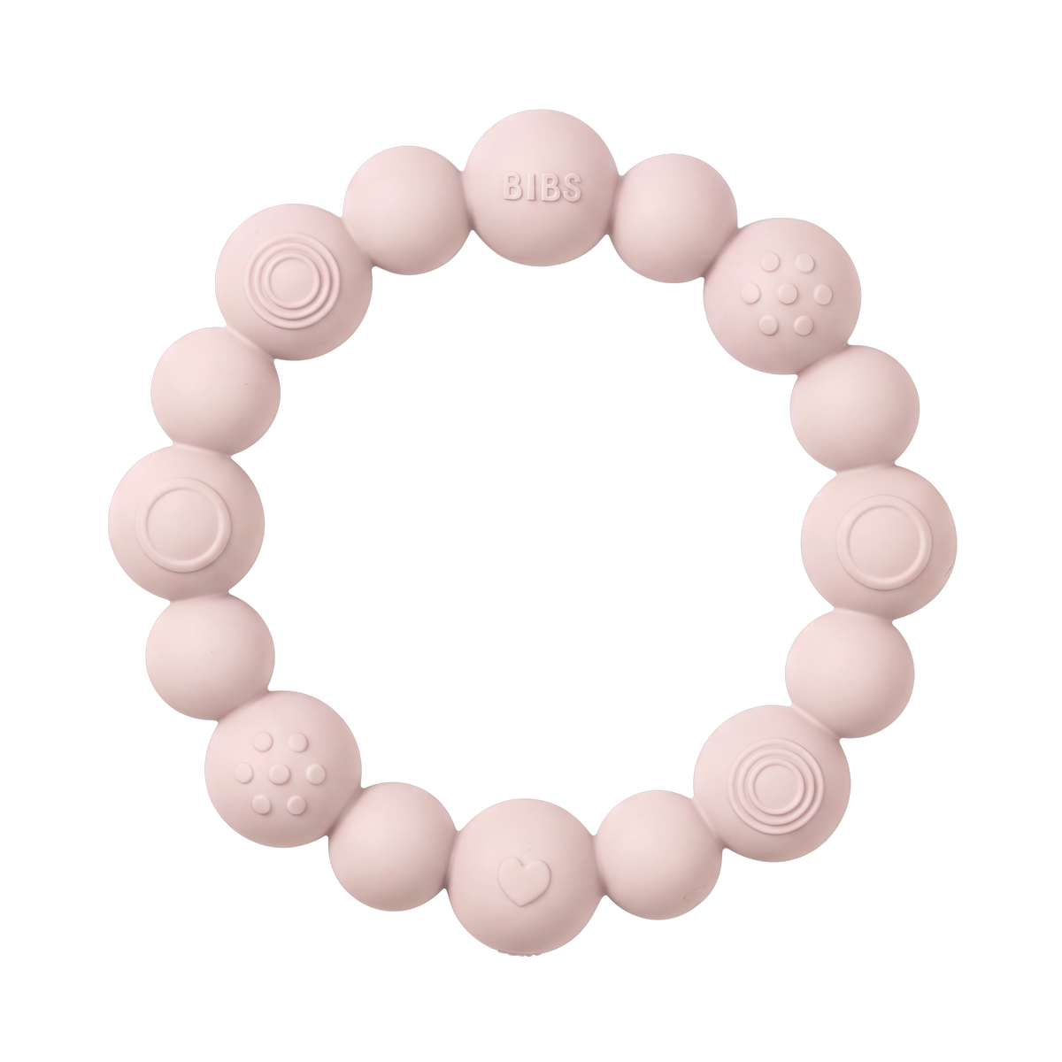 Beaded Teething Ring - Petal