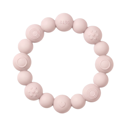 Beaded Teething Ring - Petal