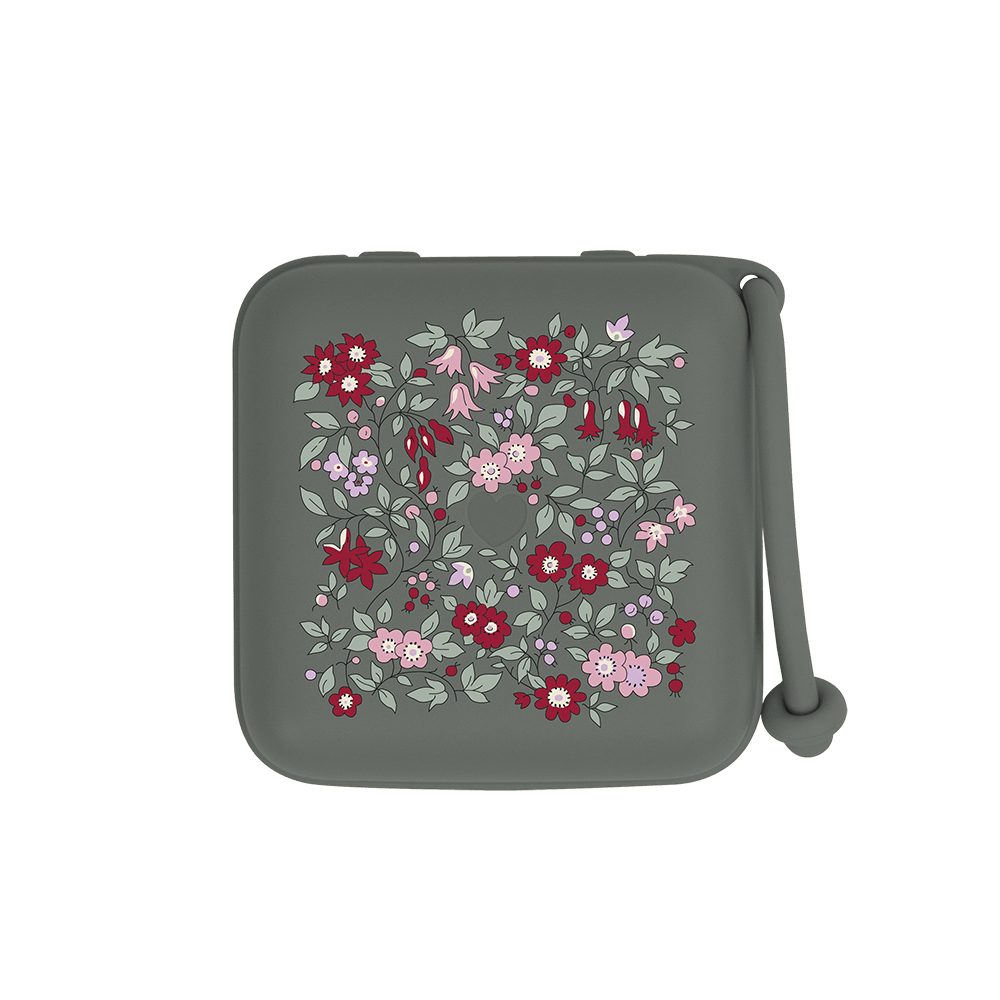BIBS x LIBERTY Pacifier Box - Chamomile Lawn Pine - BIBS