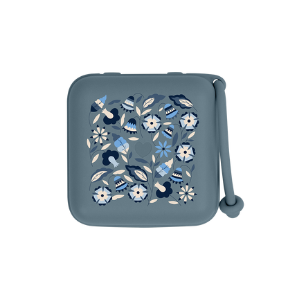 BIBS x LIBERTY Pacifier Box - Bobo Petrol