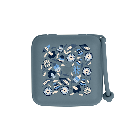 BIBS x LIBERTY Pacifier Box - Bobo Petrol