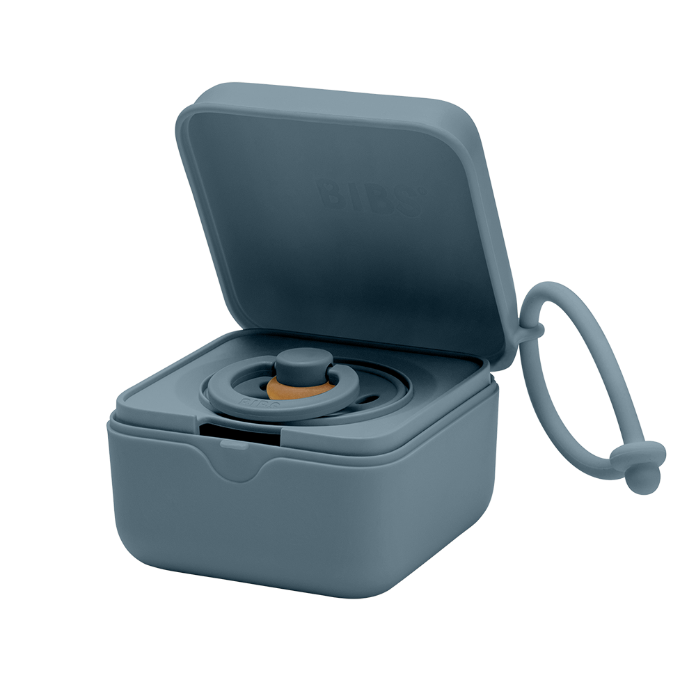 BIBS x LIBERTY Pacifier Box - Bobo Petrol