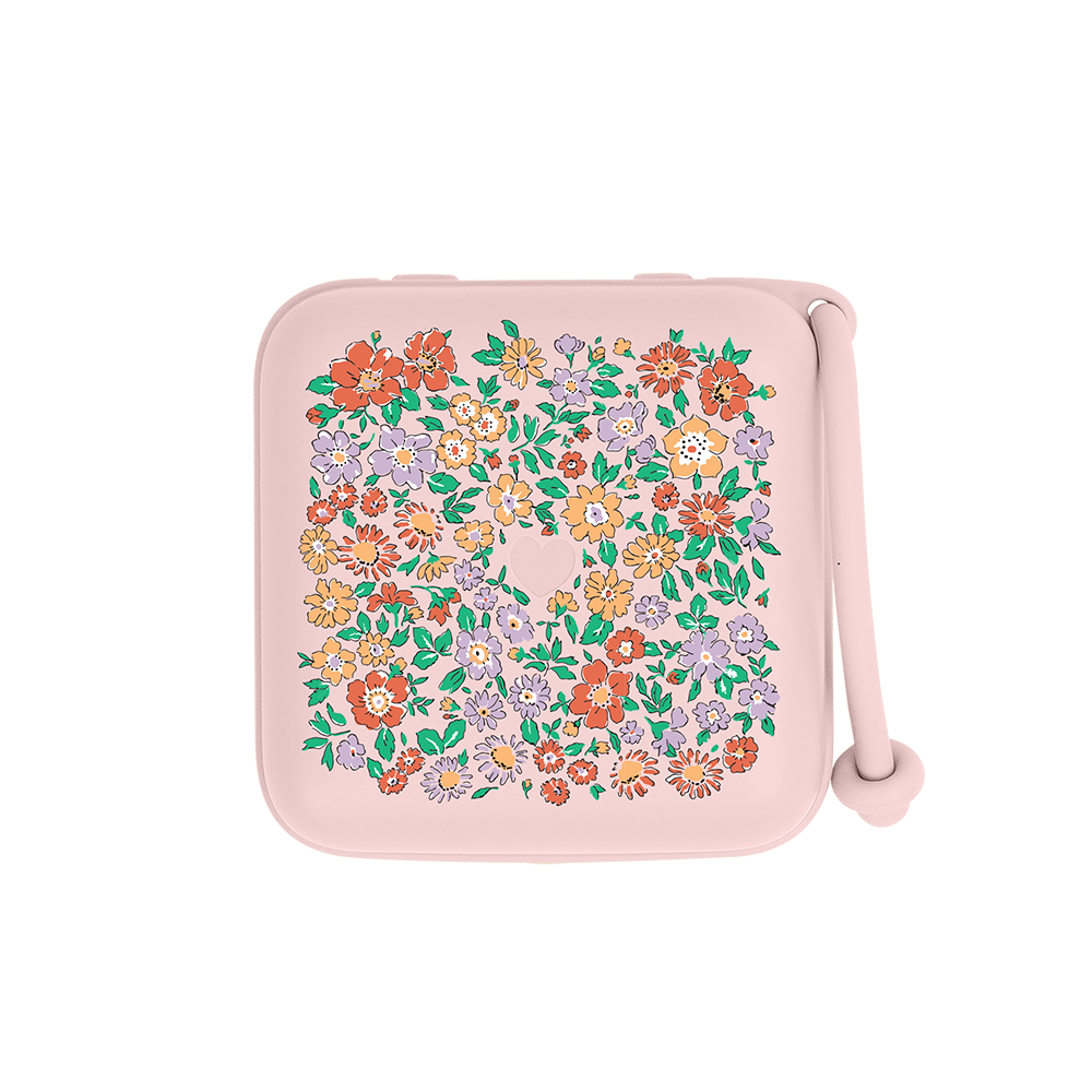 BIBS x LIBERTY Pacifier Box Oscar Meadow - Blossom - BIBS