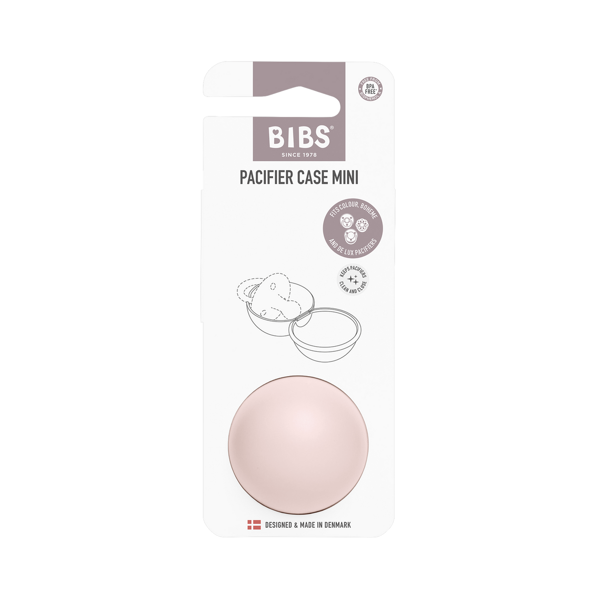 Pacifier Case Mini - Petal