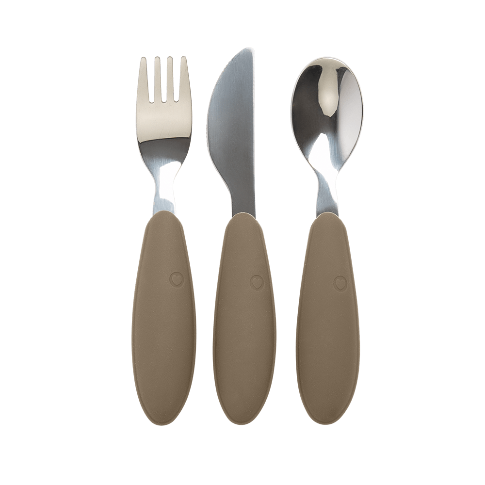 Mealtime Set - Vanilla/Dark Oak - BIBS