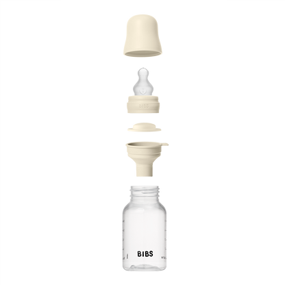 Baby BPA-Free PP Bottle Set 5oz Silicone - Ivory