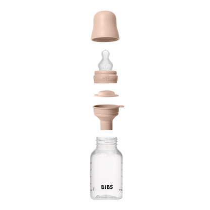 Baby BPA-Free PP Bottle Set 5oz Silicone - Blush