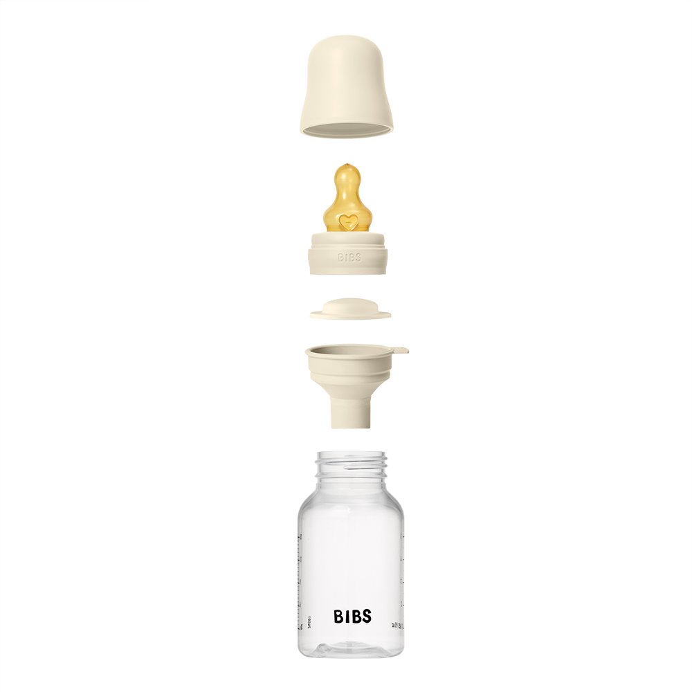 Baby BPA-Free PP Bottle Set 150ml Latex - Ivory