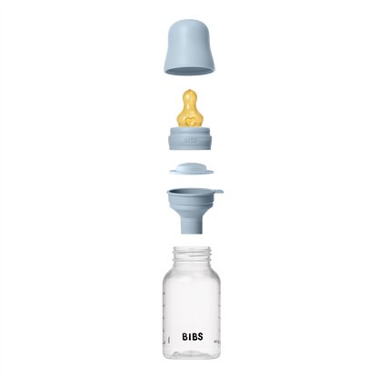 Baby BPA-Free PP Bottle Set 150ml Latex - Baby Blue