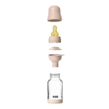 Baby Glass Bottle Boheme Set 4oz Latex - Blush
