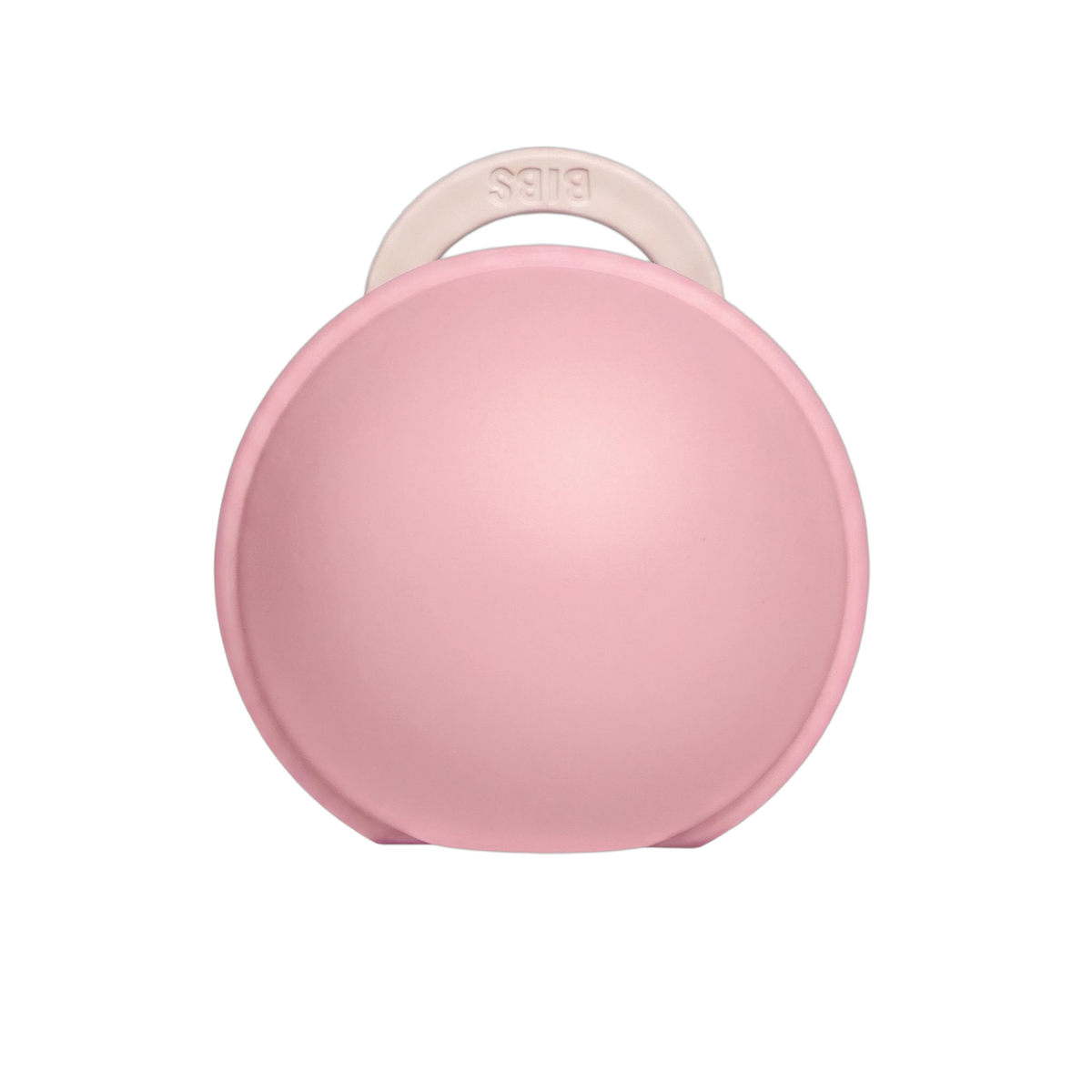 Colour Pacifier And Pacifier Case Mini - Petal/Baby Pink