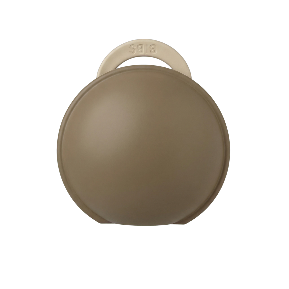 Colour Pacifier And Pacifier Case Mini - Vanilla/Dark Oak