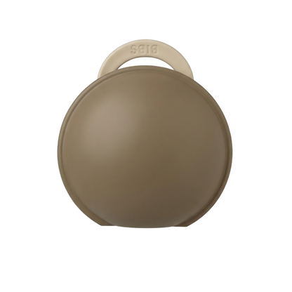 Colour Pacifier And Pacifier Case Mini - Vanilla/Dark Oak