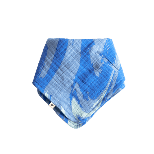 Bandana Bib - Tie Dye Ocean - BIBS
