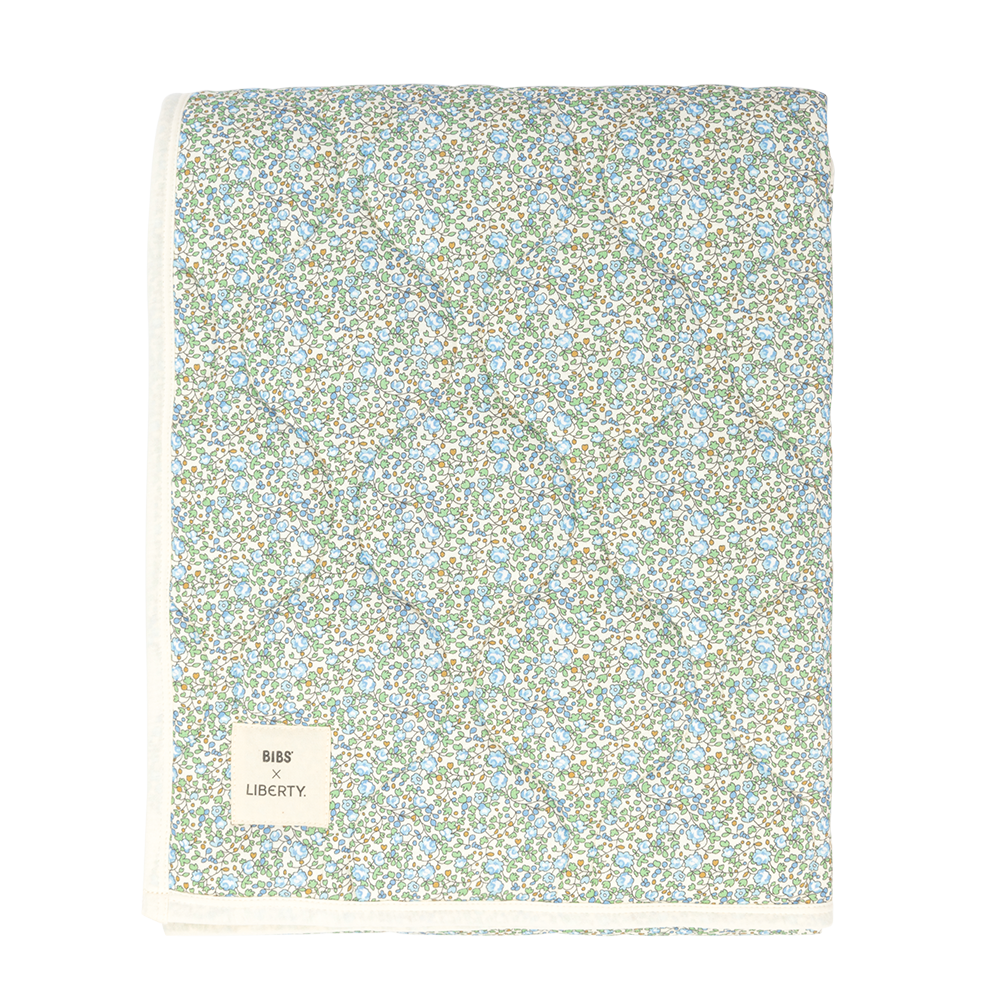 BIBS x LIBERTY Quilted Blanket Eloise - Ivory