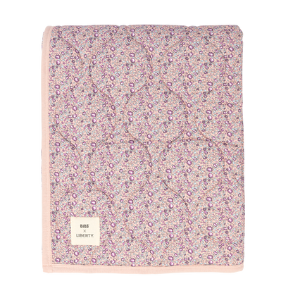 BIBS x LIBERTY Quilted Blanket Eloise - Blush