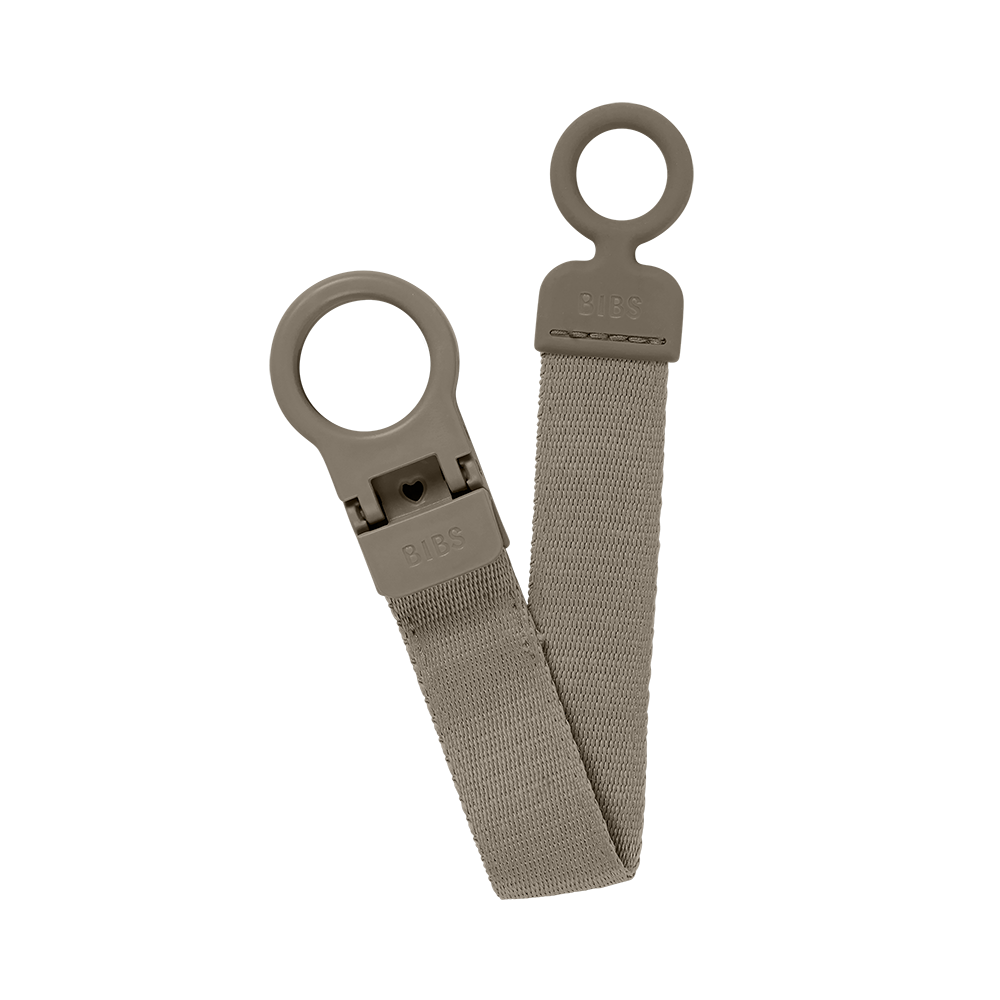 Pacifier Clip Loop - Dark Oak
