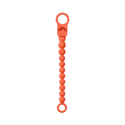 Pacifier Clip Beaded - Tango