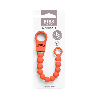 Pacifier Clip Beaded - Tango