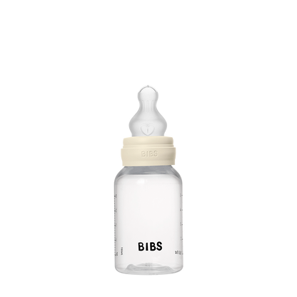 Baby BPA-Free PP Bottle Set 150ml Silicone - Ivory