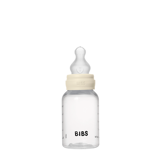Baby BPA-Free PP Bottle Set 150ml Silicone - Ivory