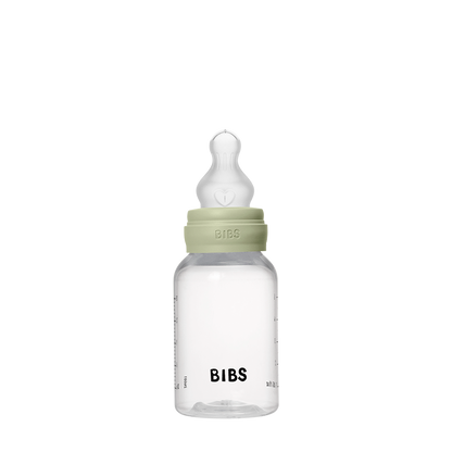 Baby BPA-Free PP Bottle Set 150ml Silicone - Sage