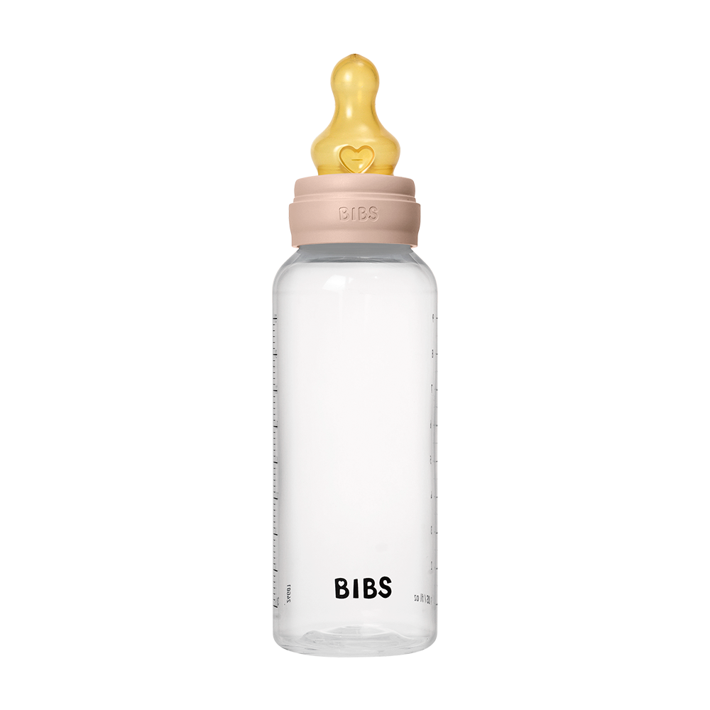 Baby BPA-Free PP Bottle Set 270ml Latex - Blush