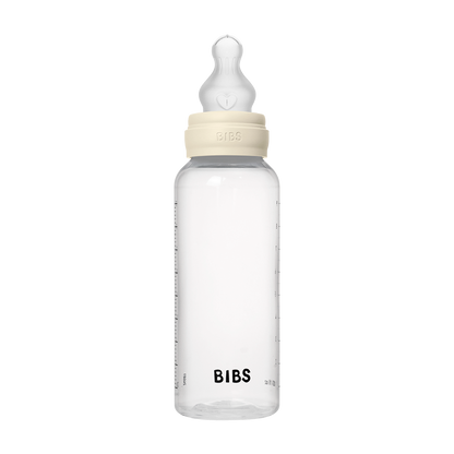 Baby BPA-Free PP Bottle Set 270ml Silicone - Ivory