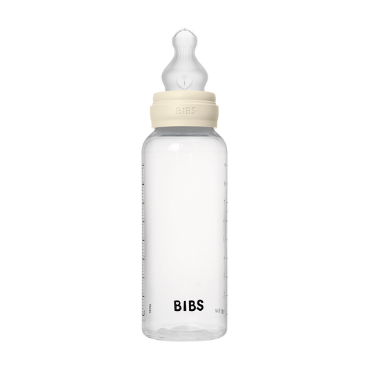 Baby BPA-Free PP Bottle Set 270ml Silicone - Ivory