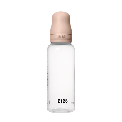 Baby BPA-Free PP Bottle Set 9oz Silicone - Blush