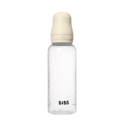 Baby BPA-Free PP Bottle Set 270ml Silicone - Ivory