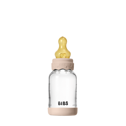 Baby Glass Bottle Boheme Set 4oz Latex - Blush